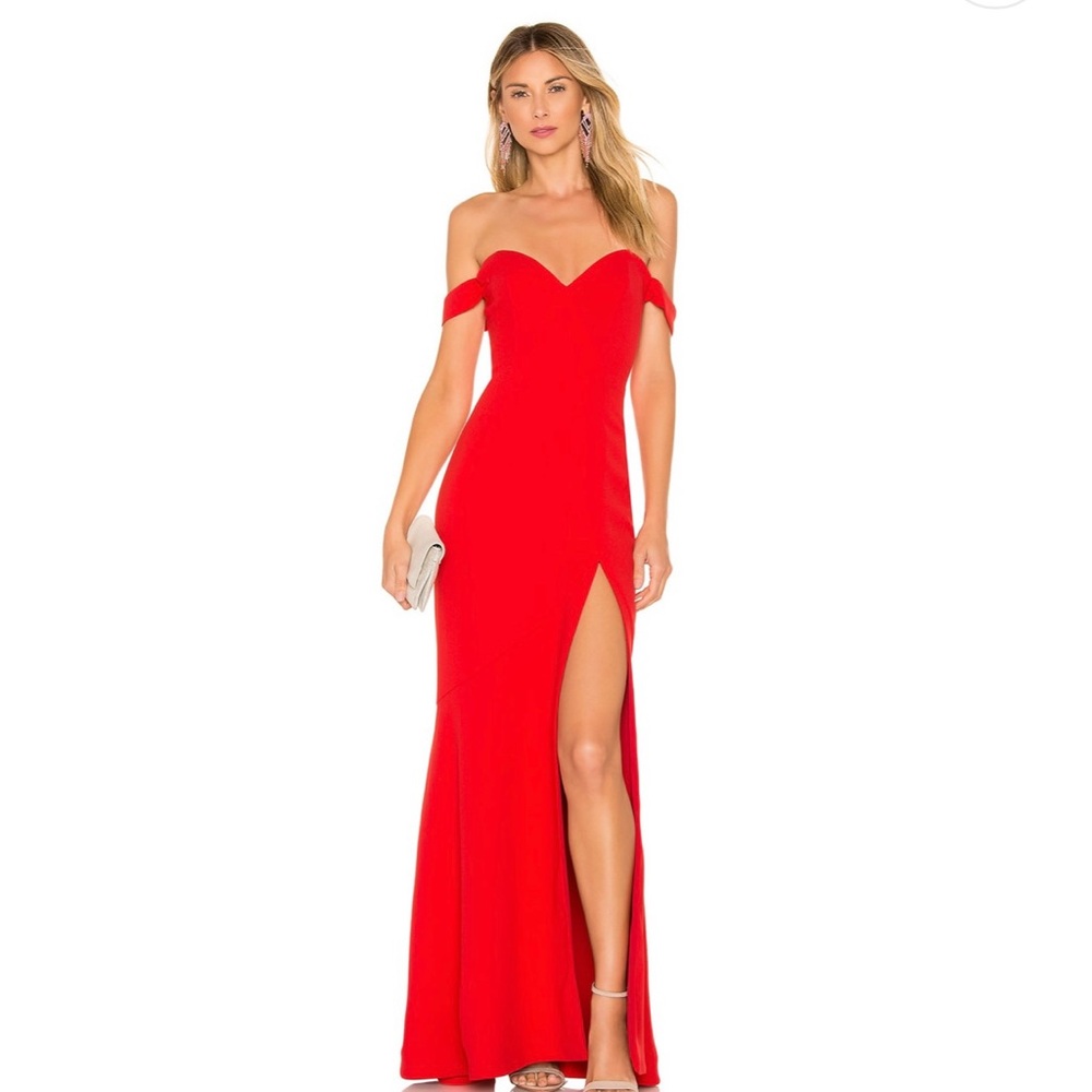 NBD Maracuya Gown in Red